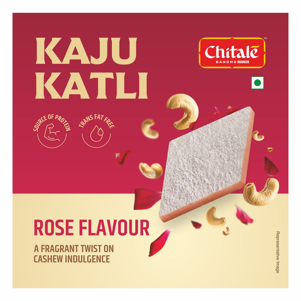 Rose Flavoured Kaju Katli 200gm